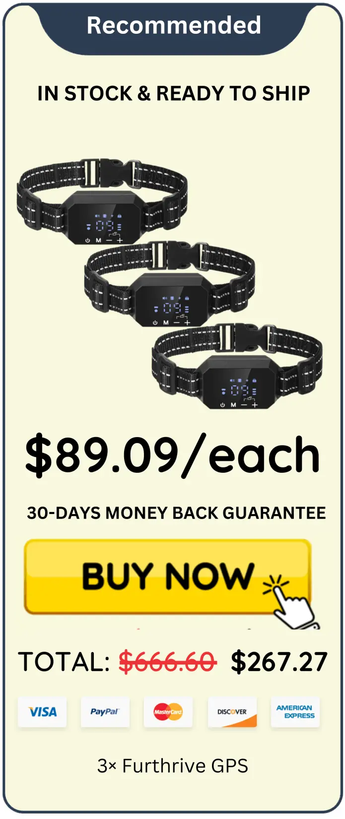 Furthrive GPS offer price